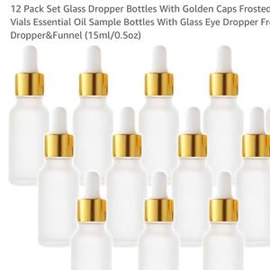 Dropper bottle skin care